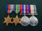 Captain Smith-Ryan  Four; 1939/45 Star, Pacific Star, War Medal all correctly impressed WX3453 A. R. Smith-Ryan - VF SOLD