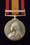 Single: Queen's South Africa 1899-1902, one clasp "t" impressed "J. A. THOMPSON. IMP. MIL. RLYS"  Note: Listed as fireman on medal roll - EF SOLD