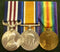 Trio: Military Medal, British War Medal and Victory Medal all correctly impressed to 2669 PTE. W. J. WILKIE 41. BN. A.I.F. - VF SOLD