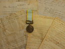 Single: Crimea medal one clasp "Alma". Officially Impressed to J. YOUNG 55th REGT. On the roll as wounded in Alma and subsequently died at Scutari in 1854 - EF SOLD