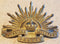 Post WW2 GVI Rising Sun  Maker marked "Stokes Melb" - SOLD