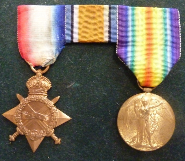 Pair: 1914/15 Star and Victory medal (missing BWM). Both correctly impressed to 2781 PTE D. BAMBRIDGE 8 BN AIF