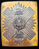 Gordon Highlanders Officers Shoulder Belt Plate used from 1881.