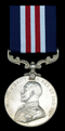 Single: Military Medal, G.V.R. impressed to 4512 Pte F. J. A. Bent. 18/Aust: Inf: