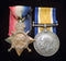 Pair: 1914/15 Star and British War medal (missing Victory medal). Both correctly impressed to 513 PTE B. BOOKER 27/BN A.I.F.