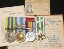 Photo from vietnamwar.govt/nz  Four: Queens Korea, United Nations Korea (rank “GNR” on Korean war medals), Vietnam Medal and Vietnam Star to 208472 BDR W. C. F. Browne RNZA with all medals correctly named - VF SOLD