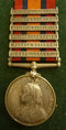 Single : QUEENS SOUTH AFRICA MEDAL 1899 three clasps "OFS, T, SA01" correctly impressed to 22381 TPR: A. H. SMITHDORP KITCHENER'S F. S. - VF SOLD