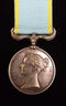 Single : CRIMEA MEDAL1854 no clasp officially impressed Edwd.Cox 7th Regt.