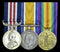 Military Medal, G.V.R. (4797 Pte. A. Delury. 25/Aust: Inf:); British War and Victory Medals (4797 Sgt. A. Delury. 25-Bn. A.I.F.)
