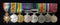 Group of eight: 1914/15 Star (LIEUT. J. P. DUGUID), British War, Victory Medal, (CAPT J. P. DUGUID), GSM GV “IRAQ” (CAPT J. P. DUGUID), IGS “WAZIRISTAN 1919-21” (CAPT J. P. DUGUID A. D. CORPS), - VF-EF SOLD