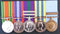 Five: Defence Medal, War Medal, GSM Malaya & Cyprus, Korea pair 22773764 Pte GR Evans Welch (Cpl on GSM).