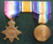 Pair: 1914/15 Star and Victory medal (missing BWM). Both correctly impressed to 1361 PTE W. N. HAMILTON 8 BN AIF