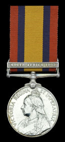 Queen’s South Africa 1899-1902, 1 clasp, South Africa 1902 (9104 Reg. Q.M. Sjt. W. J. Hussey, 2nd Regt. 10th N.Z. Cont.),