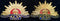 Officers Australian Instructional Corps Brass and enamel pair of collars