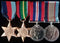 Four: 1939/45 Star, Pacific Star, War Medal and Australian Service Medal. All medals correctly named to VX147459 G. W. JACOBS - EF SOLD