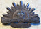 Quality constructed  Nurses Silver "Throat" Rising Sun  Maker marked "K. G. Luke Melb" - SOLD
