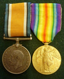 Pair: British War Medal and Victory Medal impressed to 6109 Pte. F. L. Macey 3 F.A.B. Pk. Sec. AIF - VF SOLD