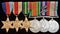 Six: 39-45, Africa & Pacific Stars, Defence War Medal with TWO MID’s & Australian Service Medal. ALL medals impressed, VX40510 A. D. McBean. Australian Engineers.