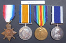 Four: Engine Room Artificer 1st Class C. McCarthy, Royal Navy 1914-15 Star (M.13701 Act. E.R.A.4, R.N.); British War and Victory Medals (M.13701 E.R.A.3, R.N.); Royal Navy L.S. & G.C., - VF SOLD