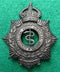 Australian Army Medical Corps 70mm Oxidised Hat Badge
