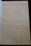 Rare diary for HMAS NIZAM. Covering the period from July 1941 to March 1943 - SOLD