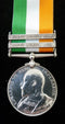 Single: King’s South Africa 1901-02, 2 clasps 2435 PTE. B. ROSS, NORTHAMPTON: REGT.  - Near EF SOLD