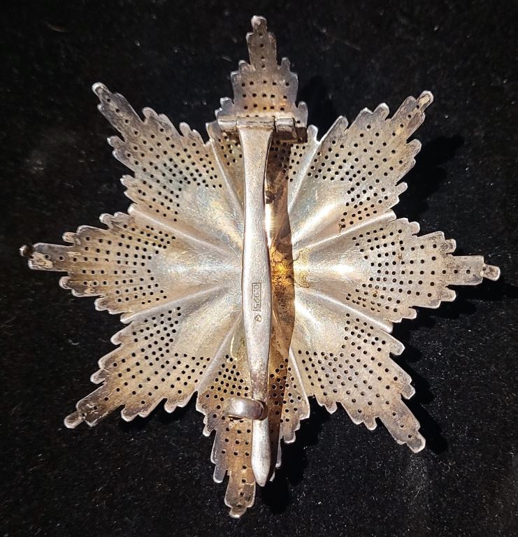 Extremely scarce Serbian - Order of St. Sava - brilliant breast star for Grand Officer