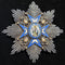 Extremely scarce Serbian - Order of St. Sava - brilliant breast star for Grand Officer