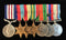 MM (GVI) and WWII group of six to WX1822 Corporal John Torrens Snelling all medals correctly impressed. - VF SOLD