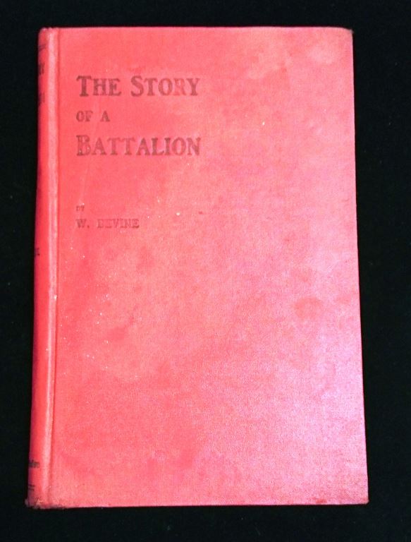 The Story of a Battalion (48th Battalion AIF) by W. Devine ; drawings and maps by Daryl Lindsay 1919