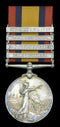 Queen’s South Africa 1899-1902, 4 clasps, Cape Colony, Orange Free State, Transvaal, South Africa 1902 (5843 Tpr. F. C. Thiele, N.Z.M.R. 8th Cont.) - Nearly very fine SOLD