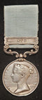 Army of India 1799-1826, 1 clasp, Ava (Serjt. R. Whittan, 45th Foot) short reverse hyphen, officially impressed naming,   Obverse shows proud polishing with excellent reverse, EK so Good, Fine - SOLD