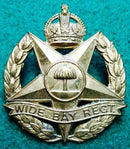 47th Infantry Battalion The Wide Bay Regiment 52mm brass Hat Badge