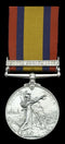Queen’s South Africa 1899-1902, 1 clasp, South Africa 1902 (9030 Pte. W. J. Wilson, 1st Regt. 10th N.Z. Cont.),